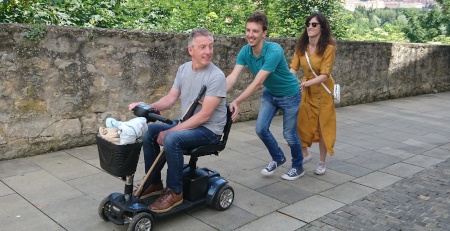 Ruth, Rob and his Dad