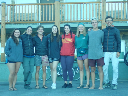 The entire entended team before saying our goodbyes